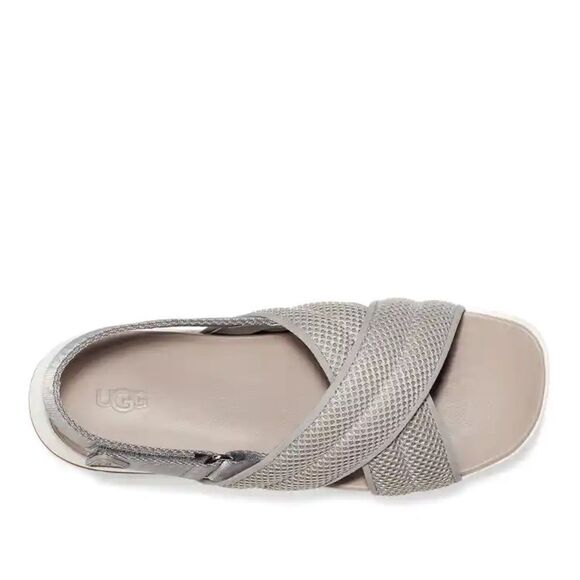 NEW Ugg Nella Grey Criss Cross Chunky Sandals🎁 - Picture 6 of 8